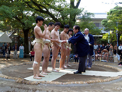 三位/駒場チームの表彰