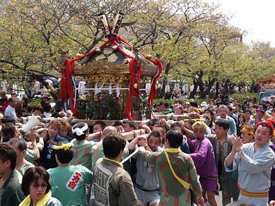 五所神社の神輿