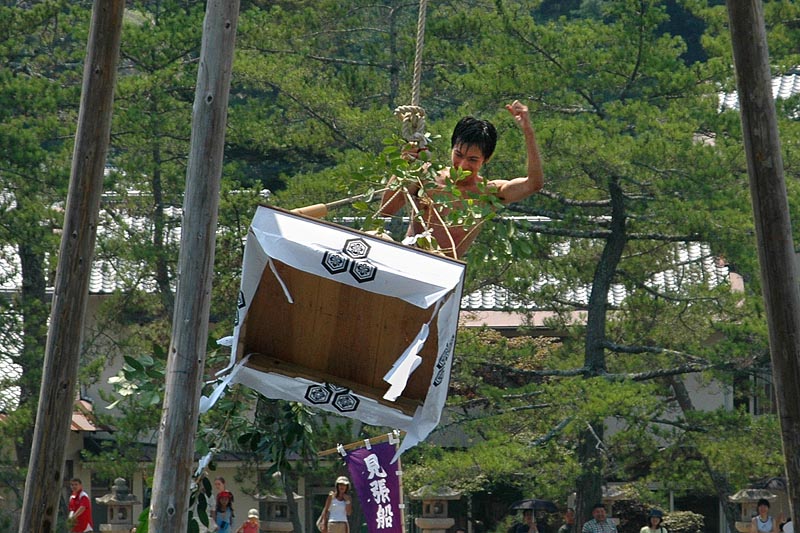 宝珠の台に上る!