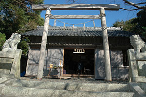 海士潜女神社