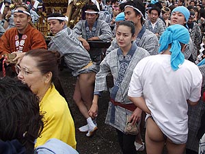 祭りの男たち C