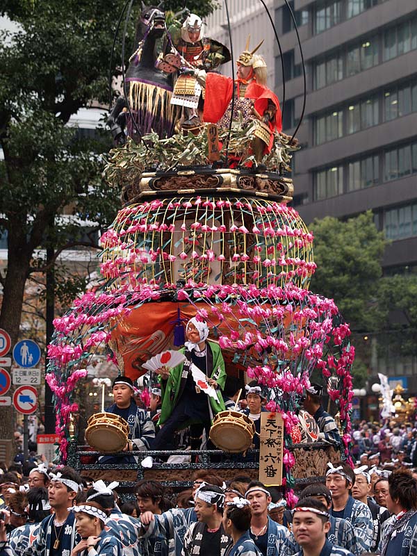 天下祭六番 「川中島」の山車
