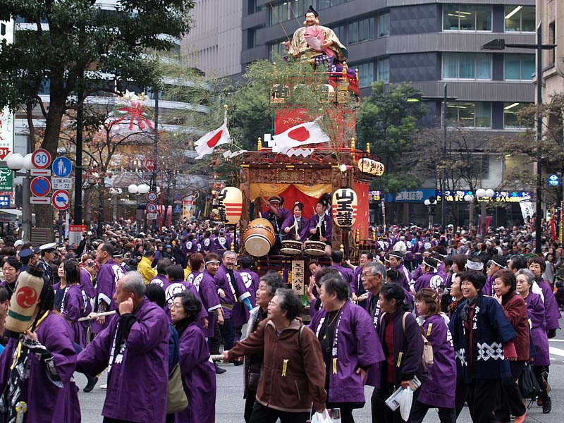 天下祭八番 「恵比寿」の山車