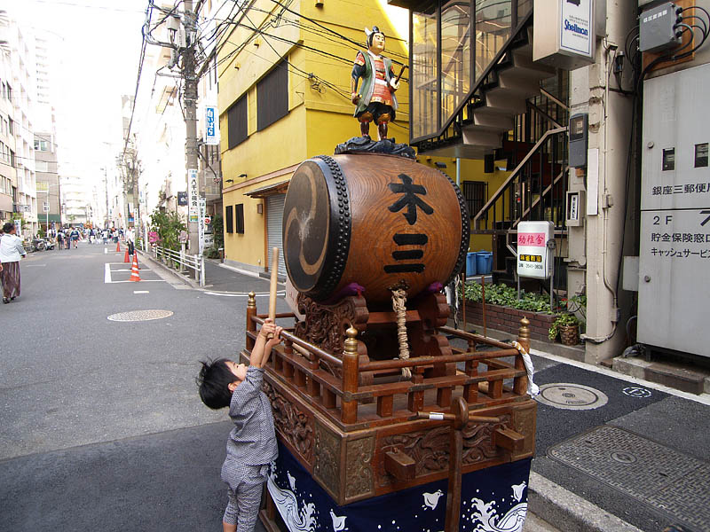 桃太郎太鼓の幼児