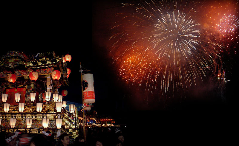 秩父夜祭のフィナーレ!