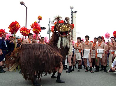 八家の毛獅子1