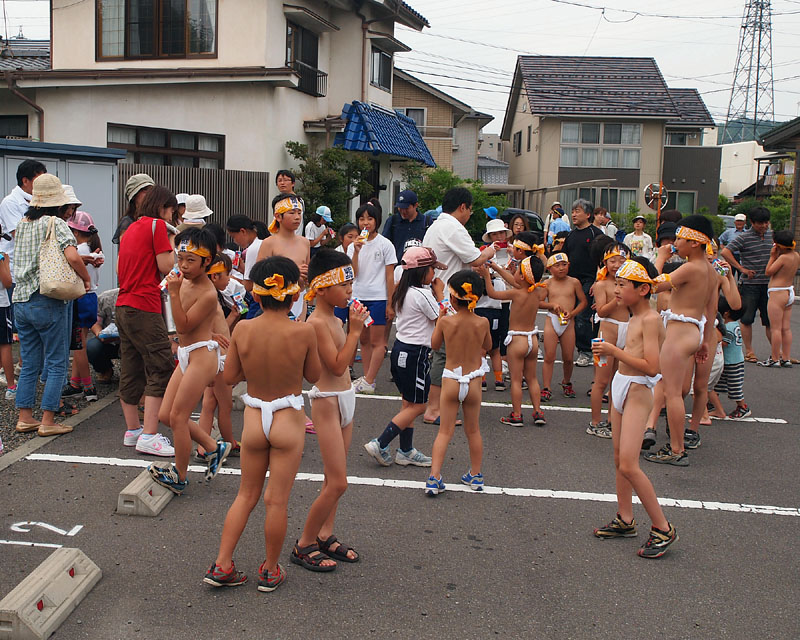 水分補給中