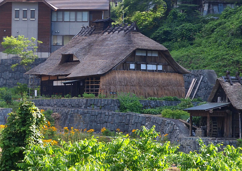 高八方造りの旧遠藤家住宅(山形県有形文化財)