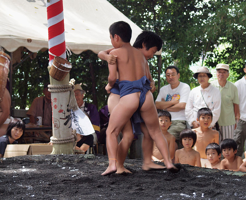 小学高学年同士の力戦