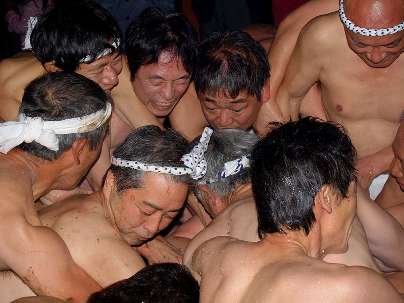 やんさ祭/大野八幡神社 (大分県中津市耶馬溪町) 2011.12.17