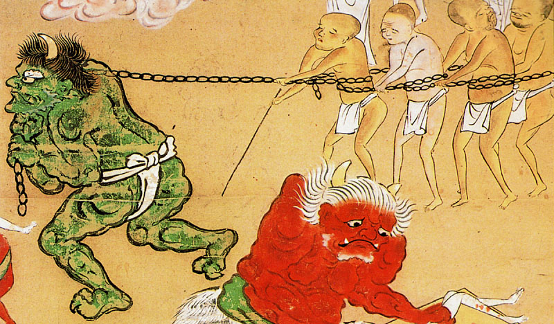 閻魔大王の下へ