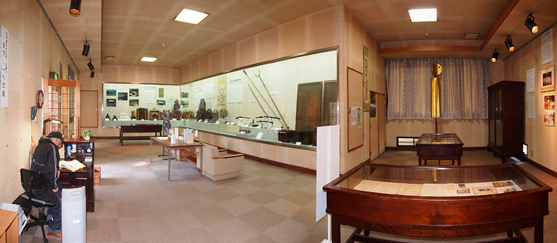 松平郷館の内部