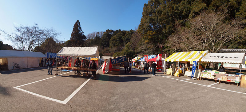 第1イベント場の出店と露店