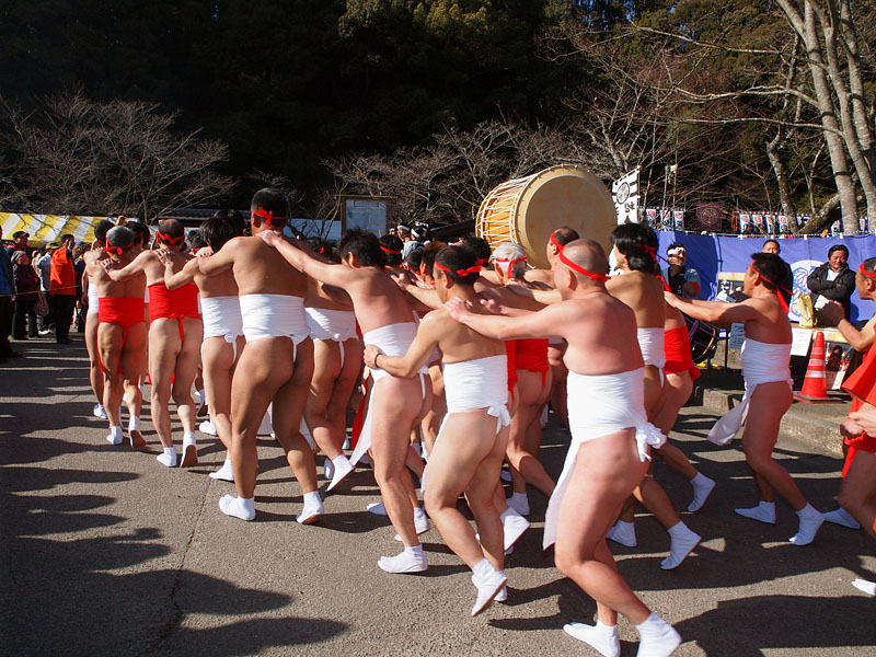 座主に続く赤組の練込み