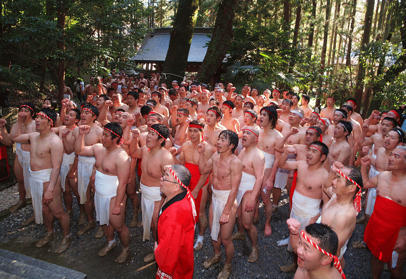 エイ、エイ、オー! / 産八幡神社