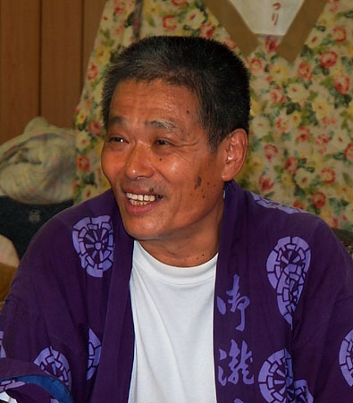 東中区(御瀧車)片山千代三梯団長