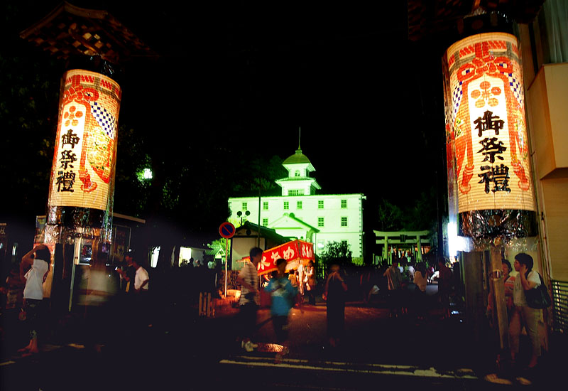 御旅所・総社入口 22:02