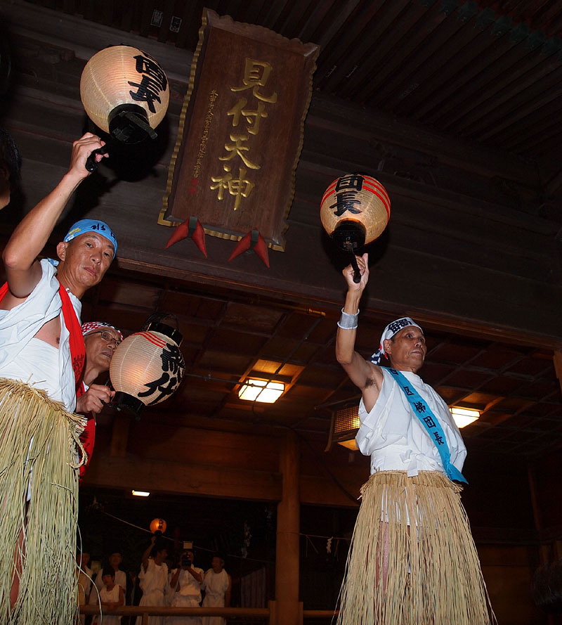 堂入り・鬼踊り/弐 〜合図を送る西区・鈴木教司梯団長〜 22:52