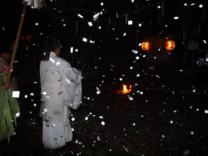 山神社御祭/参 〜大気を浄める切り麻〜