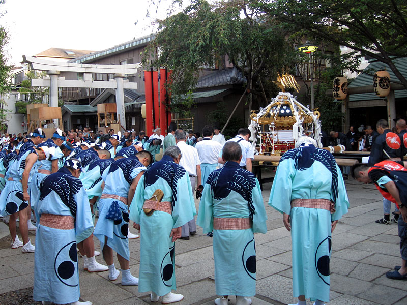 八角神輿宮出【壱】 〜出社祭〜 2012.8.5 05:38
