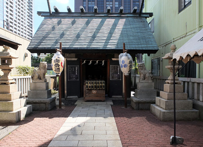 住吉神社の御旅所/勝どき四丁目
