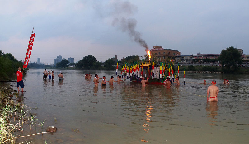 点火準備完了! 17:56:20