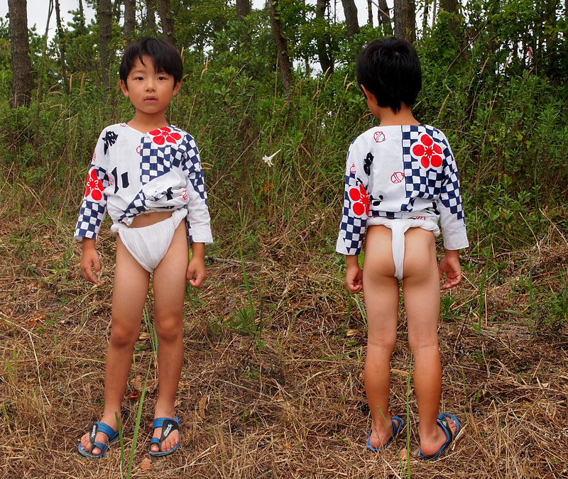 褌を締めた格好いい男の子/西中区・二番觸