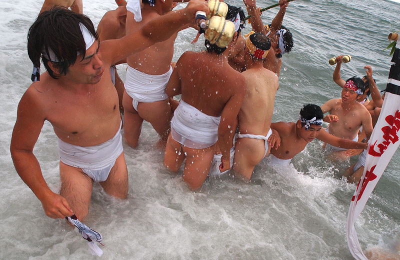 祭組の浜垢離【拾】 〜波に屈せず!/西区一番觸〜