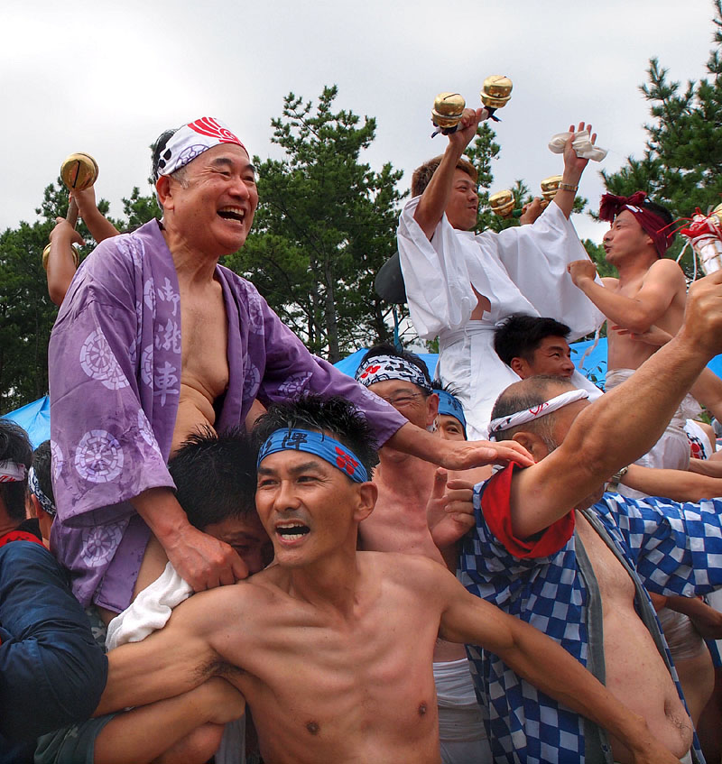 松原の祭広場【拾弐】 〜肩車の上で感動を体感!〜