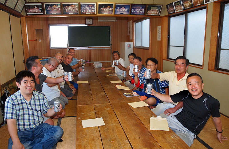 全国連和田グループ第六期8人と保存会との打ち合わせ/宿町老人憩の家 16:03