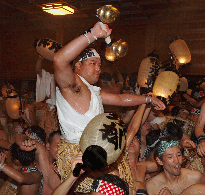 堂入り・鬼踊り 【八】 〜紫のリボンのついた觸鈴を打ち鳴らす一番觸〜 (アニメーション)