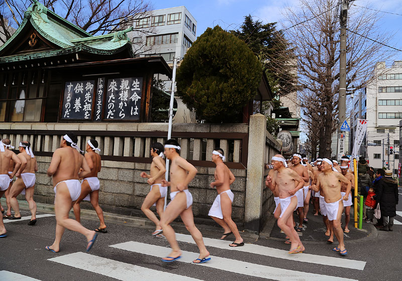 恒例の褌ランニング【弐】 〜隊列を整えて〜 10:58