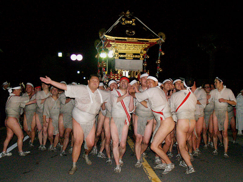 東岸に到着した還御神輿 【弐】 19:18
