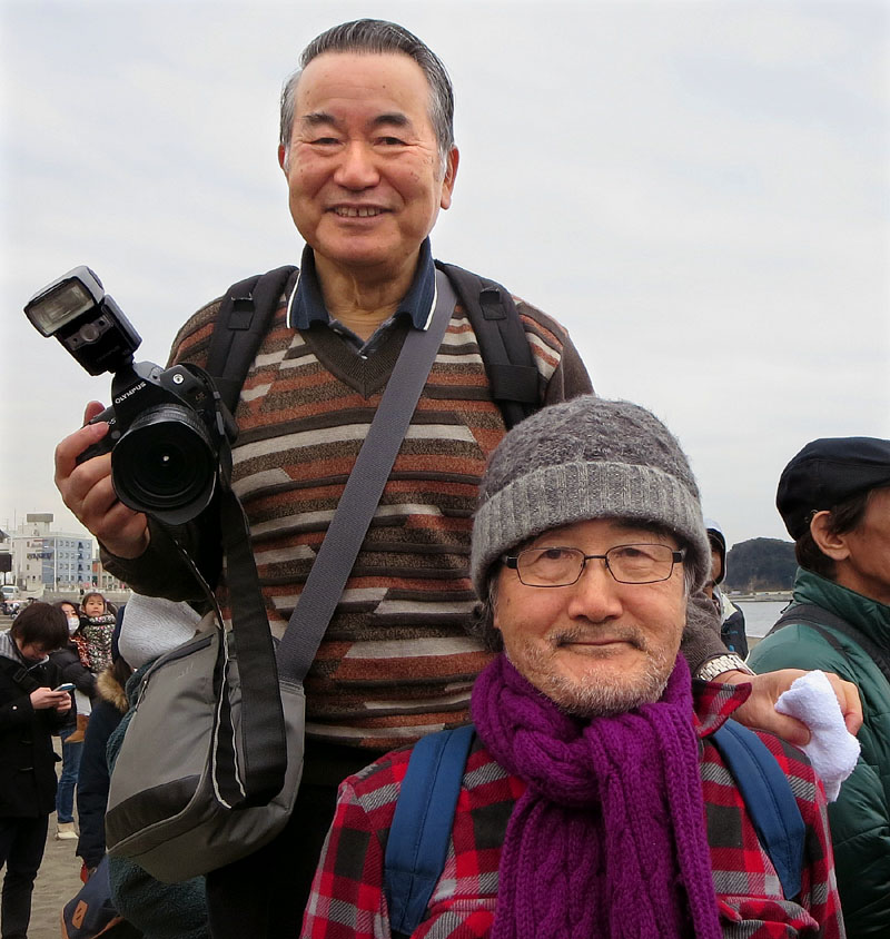 藤沢市鵠沼海岸にお住まいの中条正幸さんと