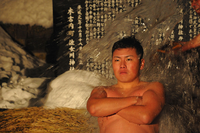 4度目の水ごり 耐える稲荷 19:55