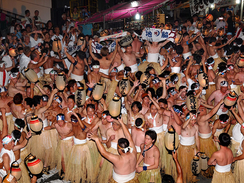 東中区の大合流!【弐】 〜 見付天神裸祭最大の擦れ合い〜