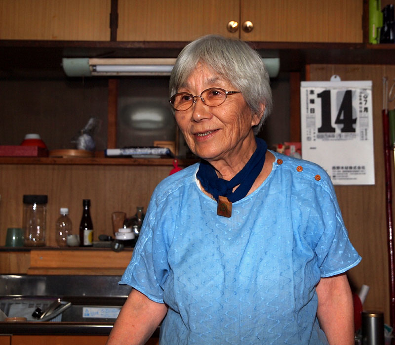 藍の家保存会・柴田富美子代表