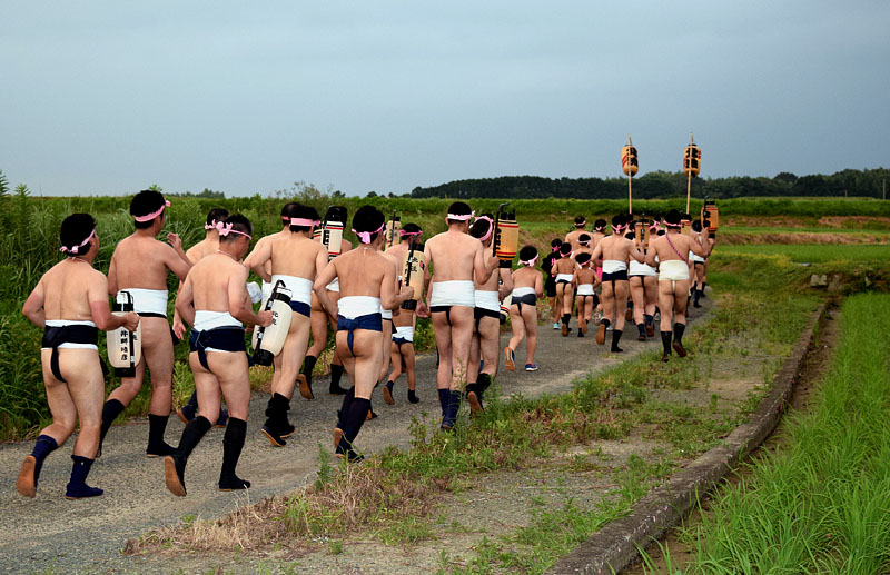 【七】 田園地帯 〜農道に入った北流〜