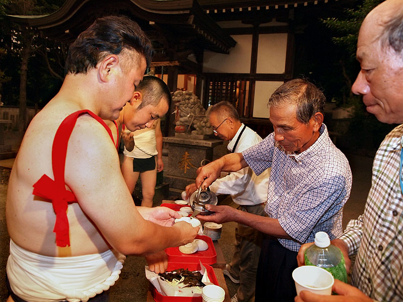【参】 金比羅神社 〜盃で御神酒を頂く〜 19:35