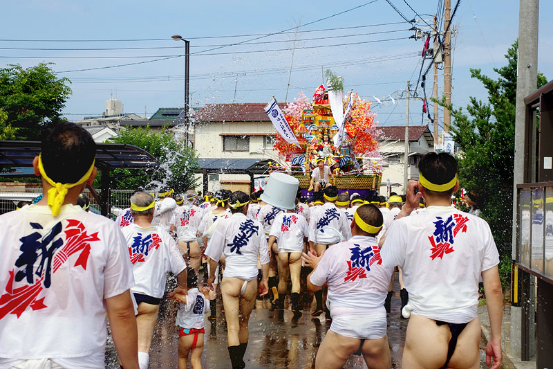 【五】 三番山笠新町流の流れ舁き 〜空飛ぶバケツ!〜 09:44:30