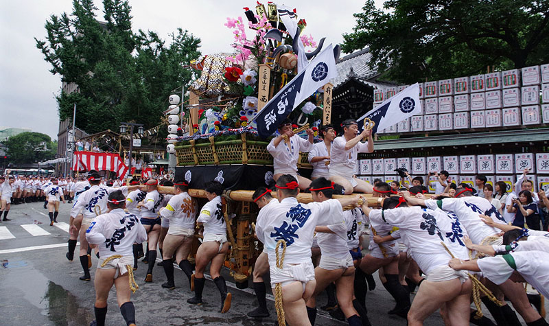 西流の舁き山/博多祗園山笠（福岡県福岡市）