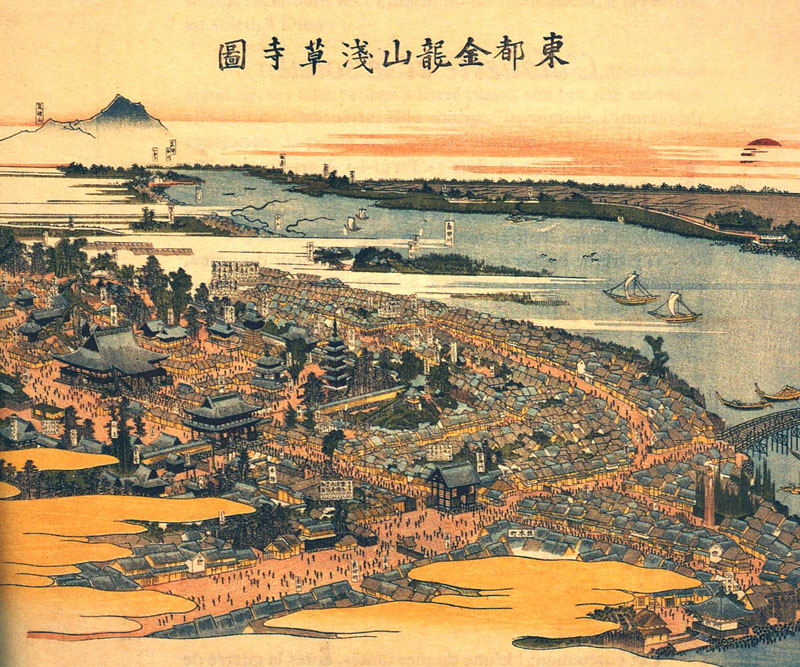 東都金龍山淺草寺圖 / 文政3年（1820）
