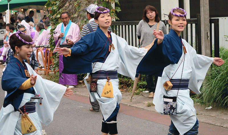 「佐原の大祭」名場面集(アニメーション)