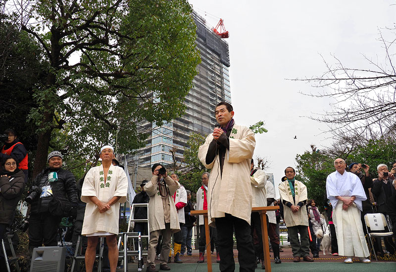 鐵砲洲稲荷神社弥生会 三代目 石川辰夫会長の挨拶 10:50