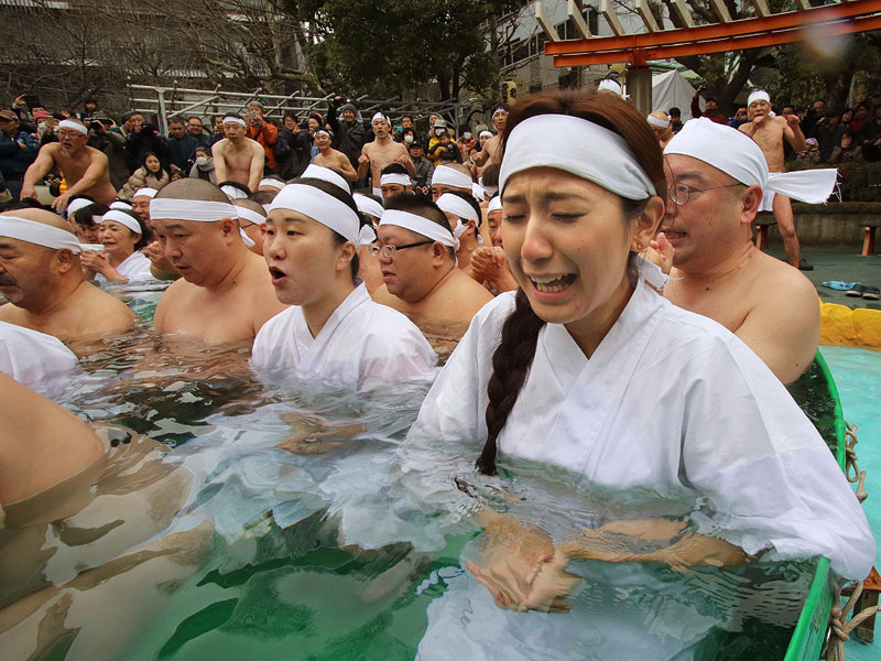 寒中水浴【拾壱】 〜初めての体験〜