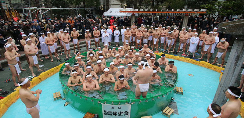 寒中水浴【拾六】 〜第一陣二度目の禊〜