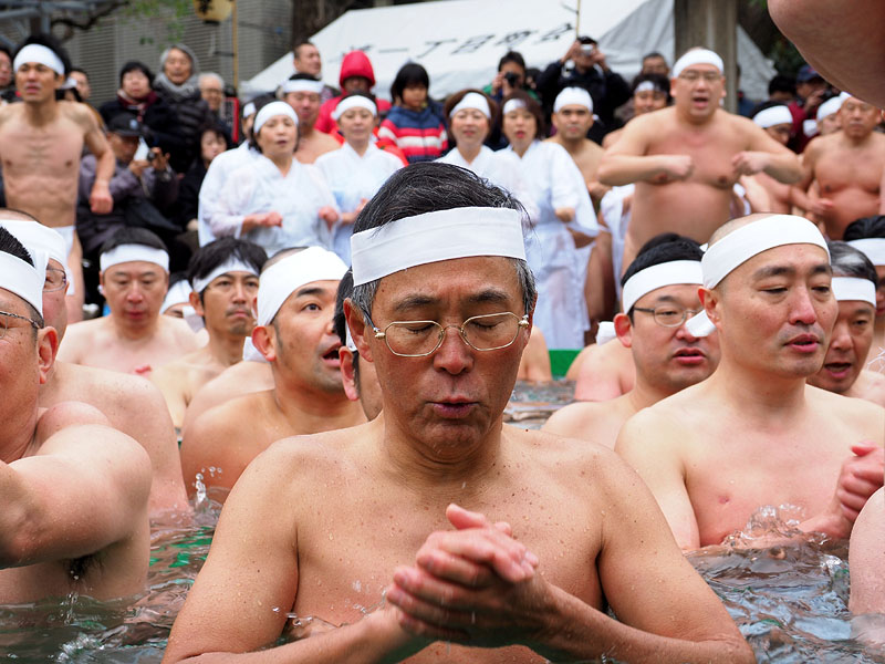 寒中水浴【弐拾四】 〜第一陣三度目の禊〜