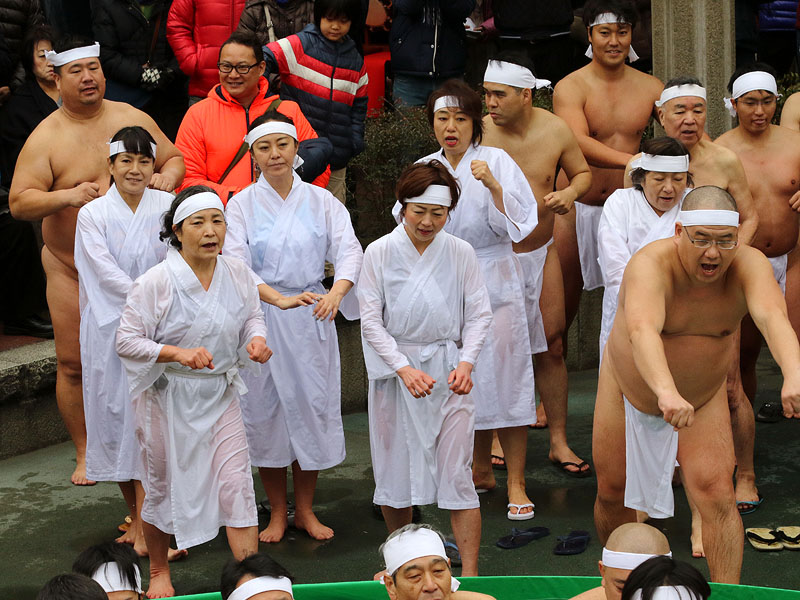 寒中水浴【弐拾参】 〜濡れ鼠となった身体を鳥船で温める〜