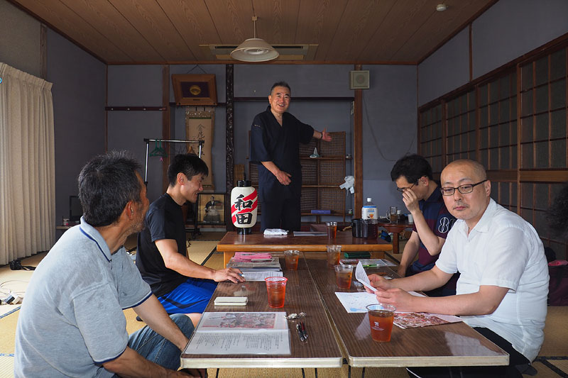 全国連和田グループ第三期和田代表の挨拶 / 吉田屋二階金比羅の間 13:17