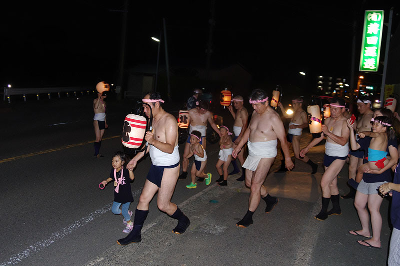 将田運送を出発する北流 20:39